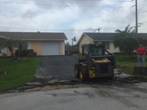 Demolition of Existing Asphalt Driveway