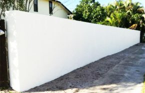 Privacy Masonry Wall in Delray Beach, Fl