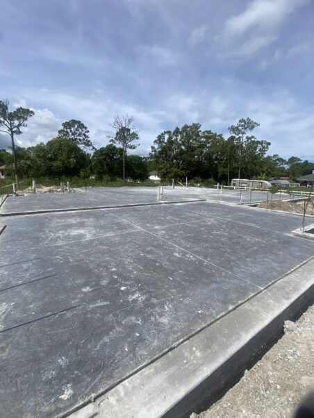 4000 SF Concrete Foundation in Loxahatchee, Fl