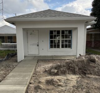 New Construction of White Single Family home in Lake Worth, Florida by Cilas Construction